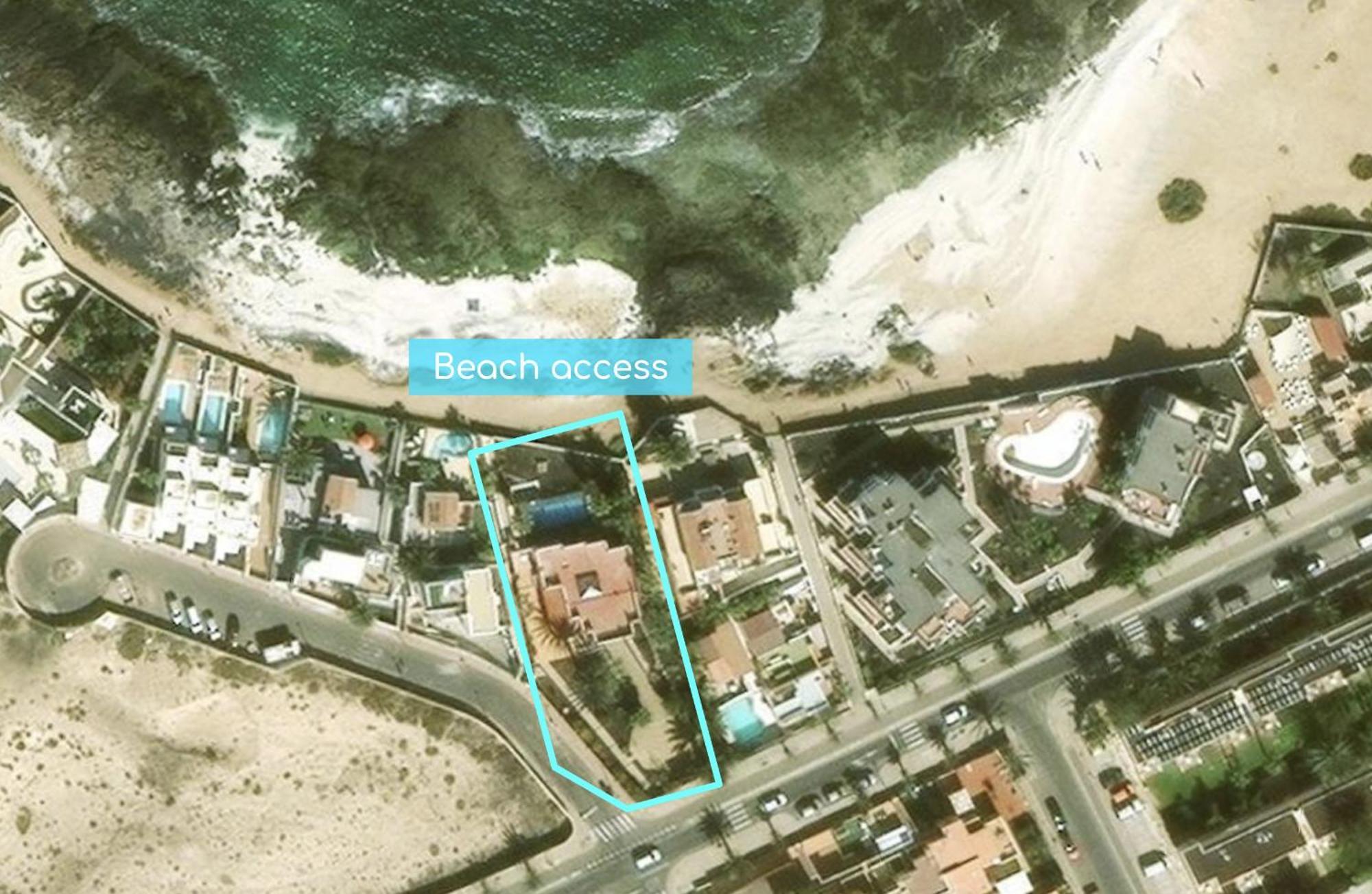 Villa Los Flamencos By Veaco- Beachfront & Pool Corralejo Extérieur photo